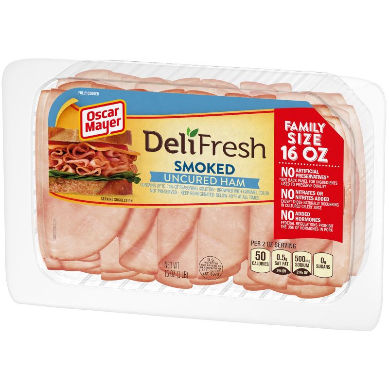 Oscar Mayer Deli Fresh Smoked Ham - 16oz