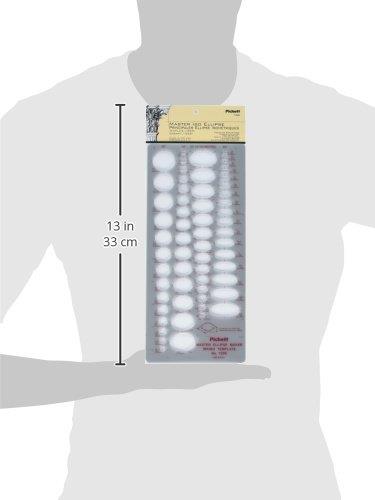 Pickett Master Isometric Ellipse Template (1266I)
