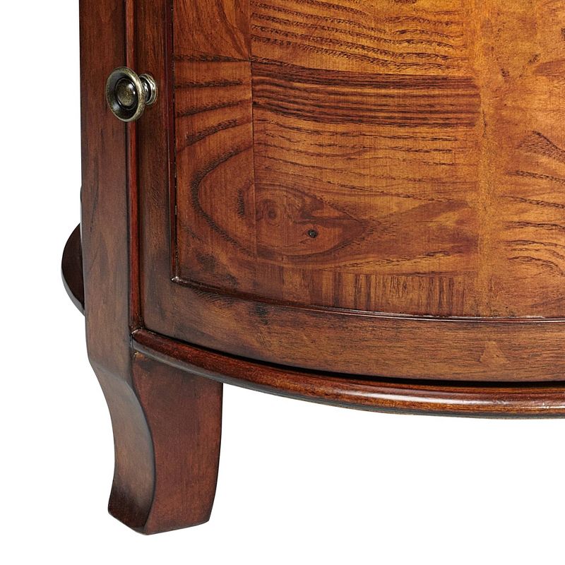 Kensington Hill Kendall 20" Wide Cherry Finish Small Round Accent Table