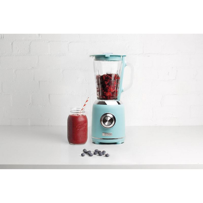 Heritage 56oz 5-Speed Retro Blender with Glass Jar - Green
