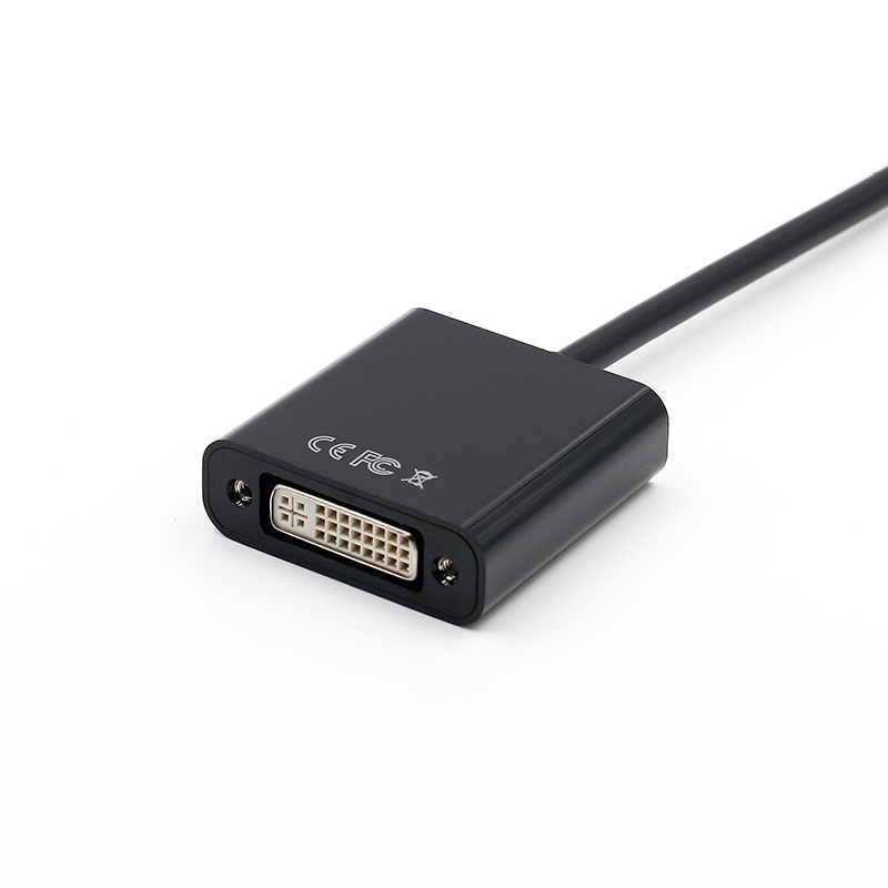 DisplayPort to DVI Adapter (DP to DVI Adapter) - Black