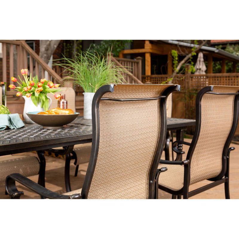 Brigantine 7pc Aluminum Dining Set - Hanover