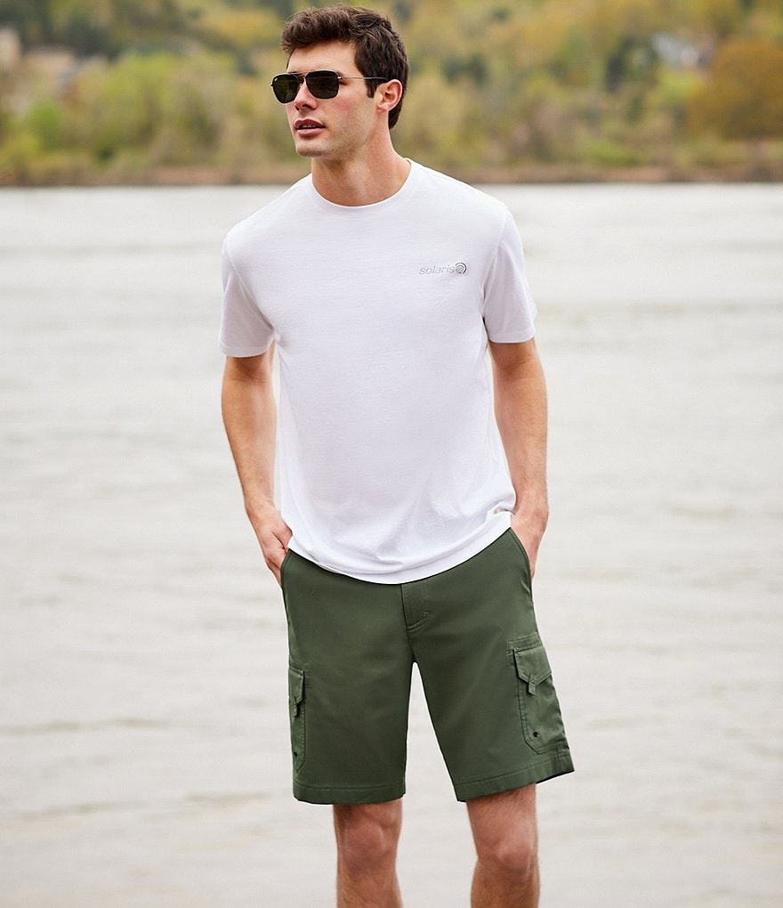 Solaris Short-Sleeve Logo Screen Printed Crew