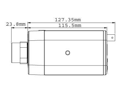 GEOVISION 1.3 Mega-Pixel Box Camera H.264 ICR True Day/Night, PoE with Lens GV-BX110D