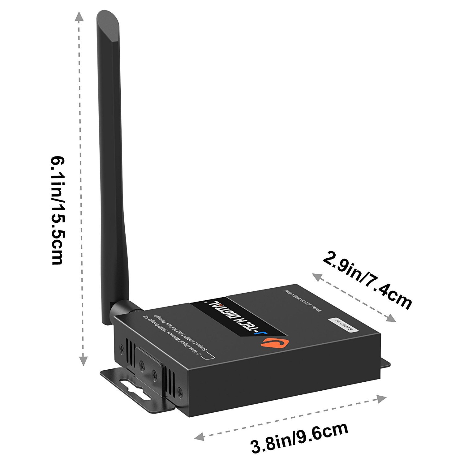 J-Tech Digital Wireless HDMI Dongle/Adapter/Extender Kit Supporting 1080p 100' with IR Passthrough [JTECH-WDEX-50M]