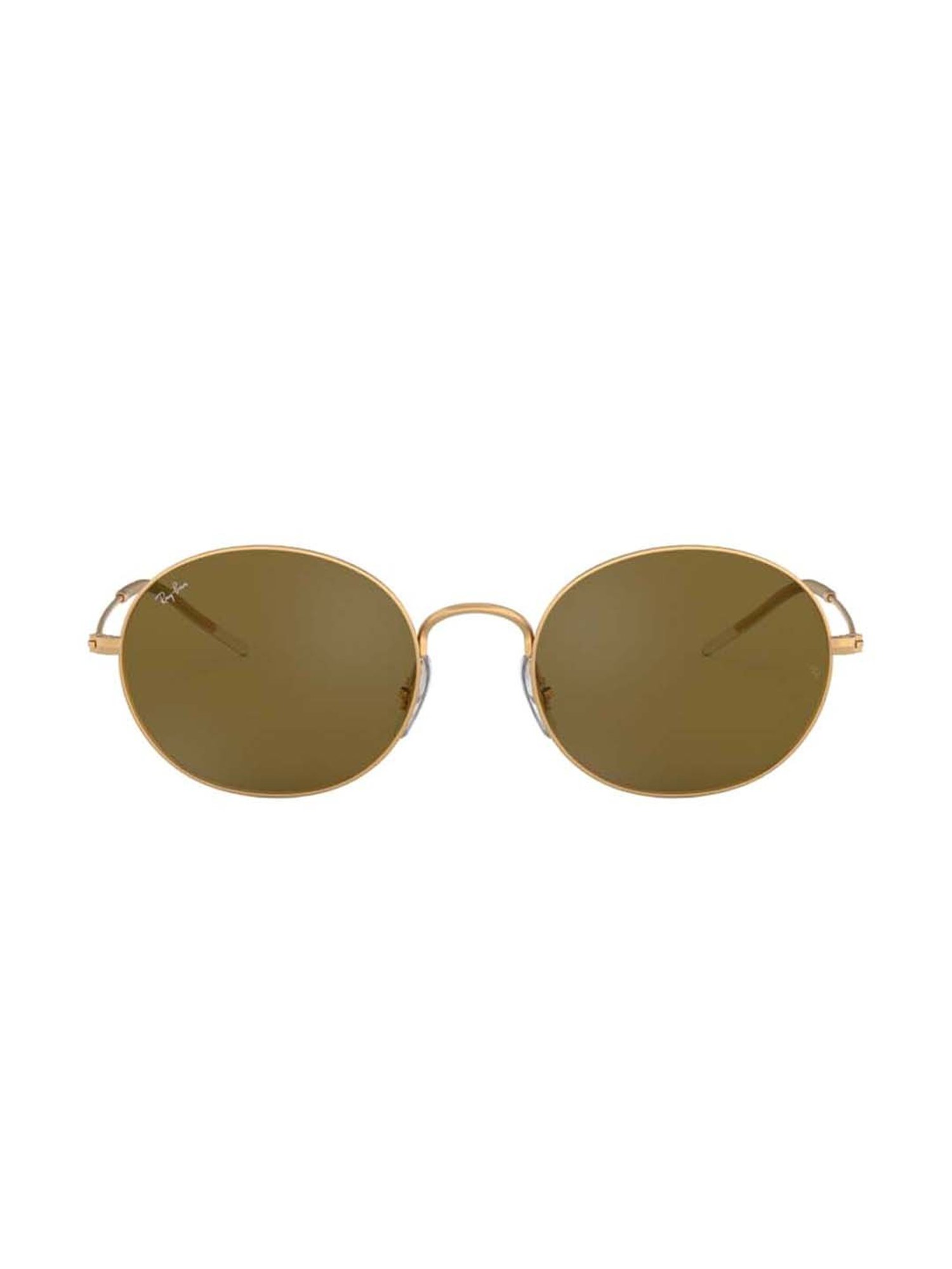 Ray-Ban Unisex UV Protected Brown Lens Oval Sunglasses - 0RB359490137353