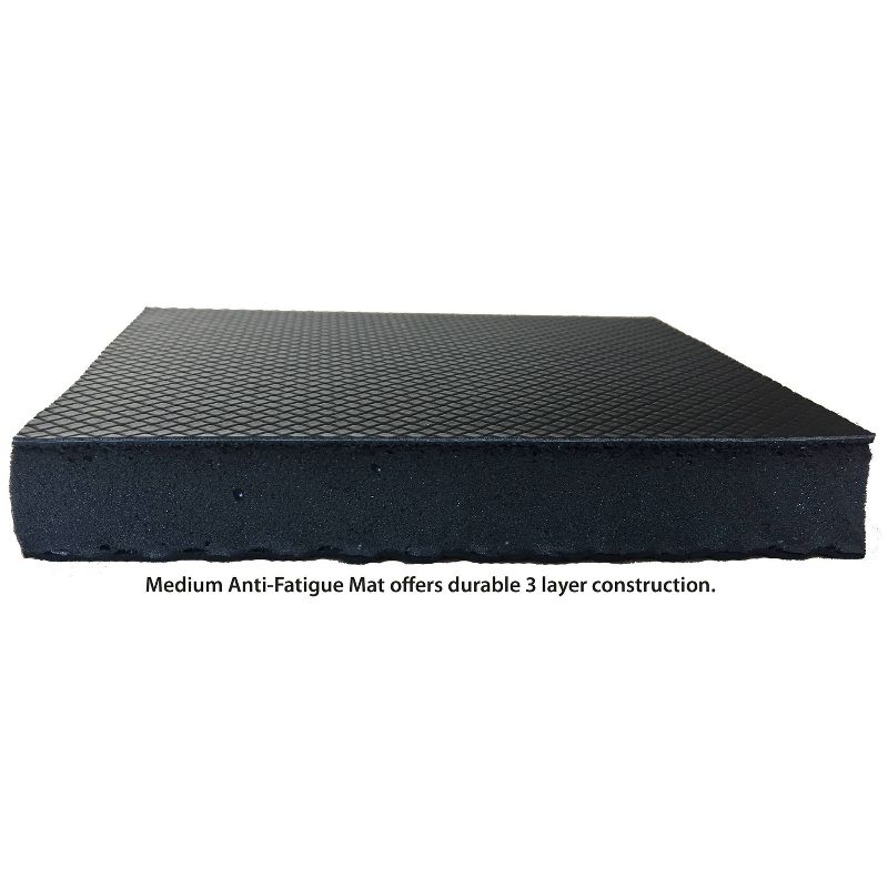 Medium Anti Fatigue Mat, 30" x 20" - Black