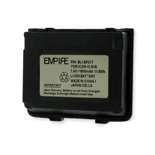 Icom IC_T90 2_Way Radio Battery _Li_Ion 7.4V 1600mAh_ Rechargeable Battery _ replacement for Icom BP217 Battery