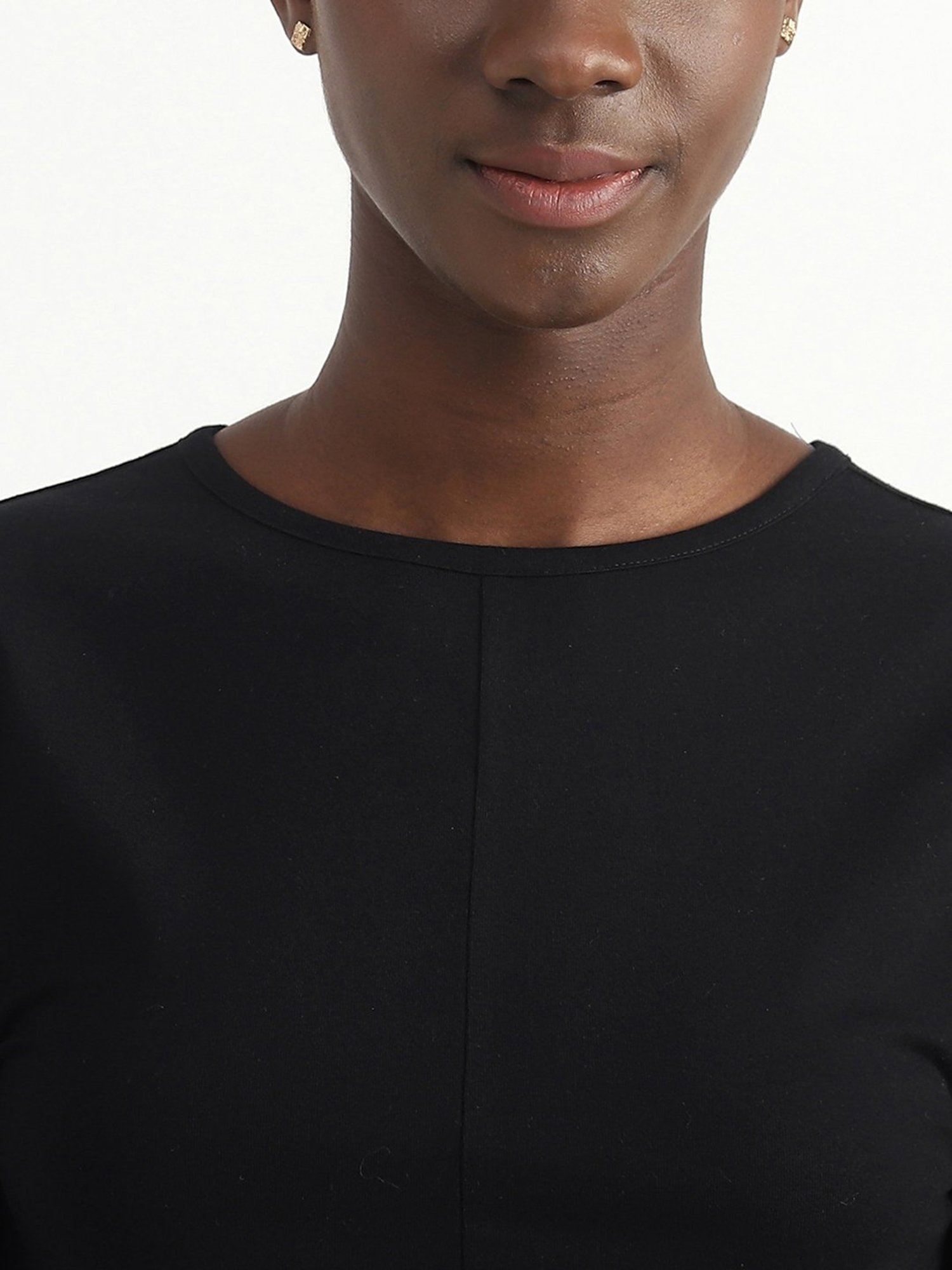 United Colors of Benetton Black Regular Fit Top