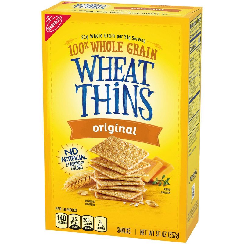 Wheat Thins Original Crackers - 9.1oz