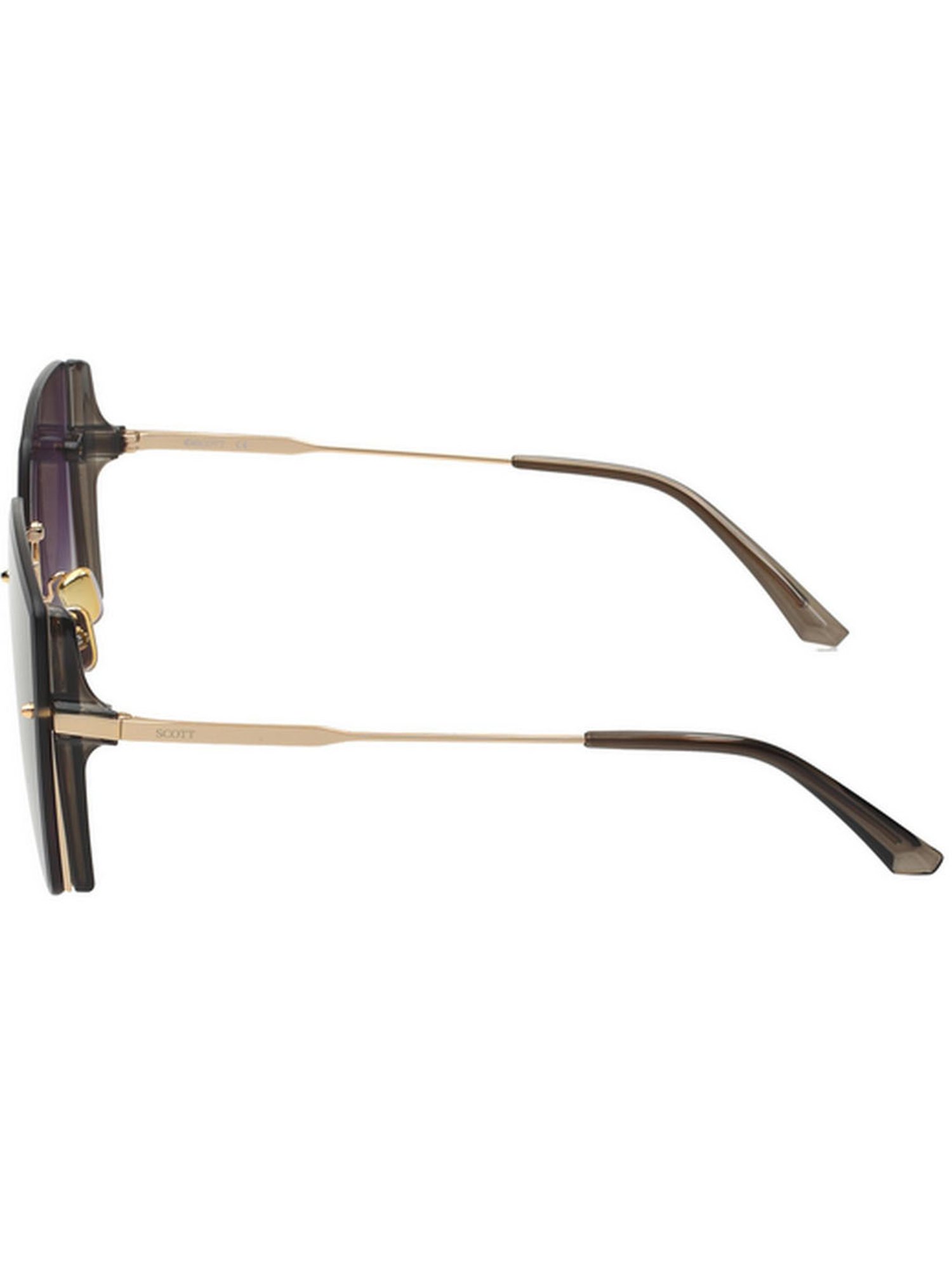 SCOTT Grey Square UV Protection Sunglasses for Women