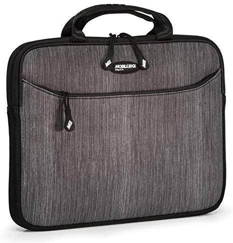 Mobile Edge Carbon SlipSuit, Cushioned EVA Laptop Sleeve w/Handle, 15.6 Inch to 16 Inch Screens, Large Zippered Exterior Pocket, Water-Resistant, MESS16-16