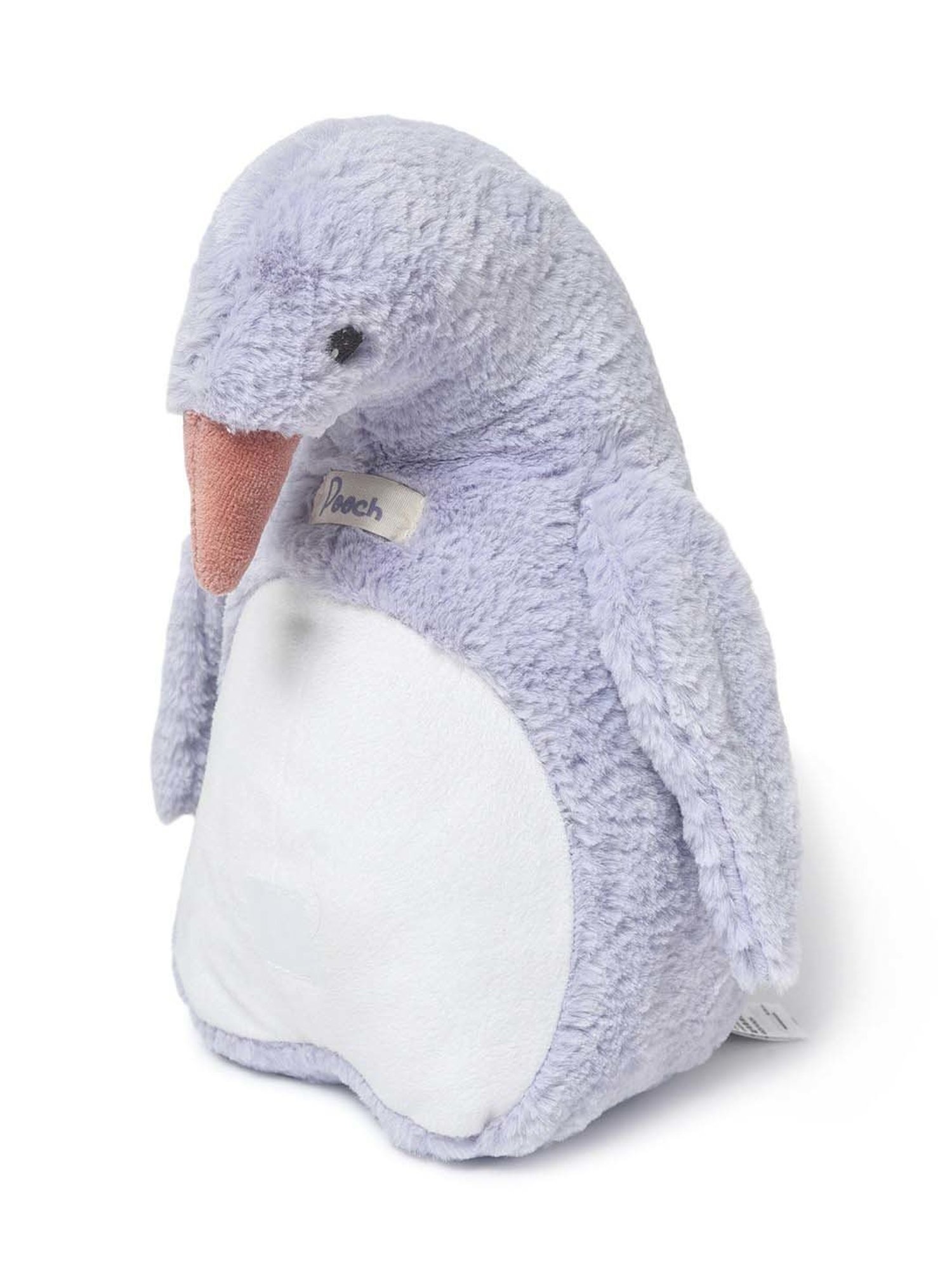 MiArcus Kids Purple & White Mother and Baby Penguin Soft Toy