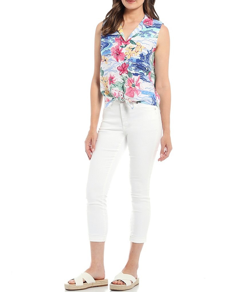 Tommy Bahama Waikiki Waves Sleeveless Camp Shirt