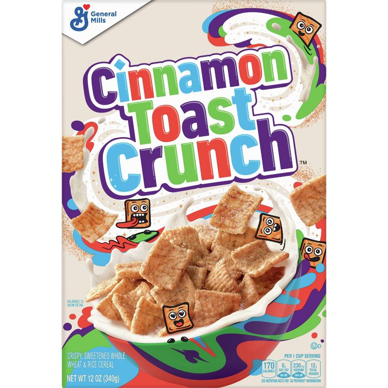 Cinnamon Toast Crunch Breakfast Cereal - 12oz - General Mills