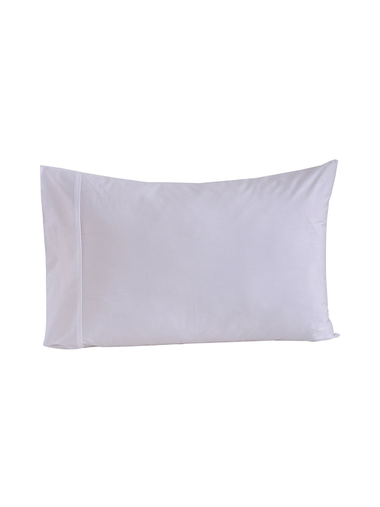 Maspar White Cotton 200 TC Bed Sheet Set