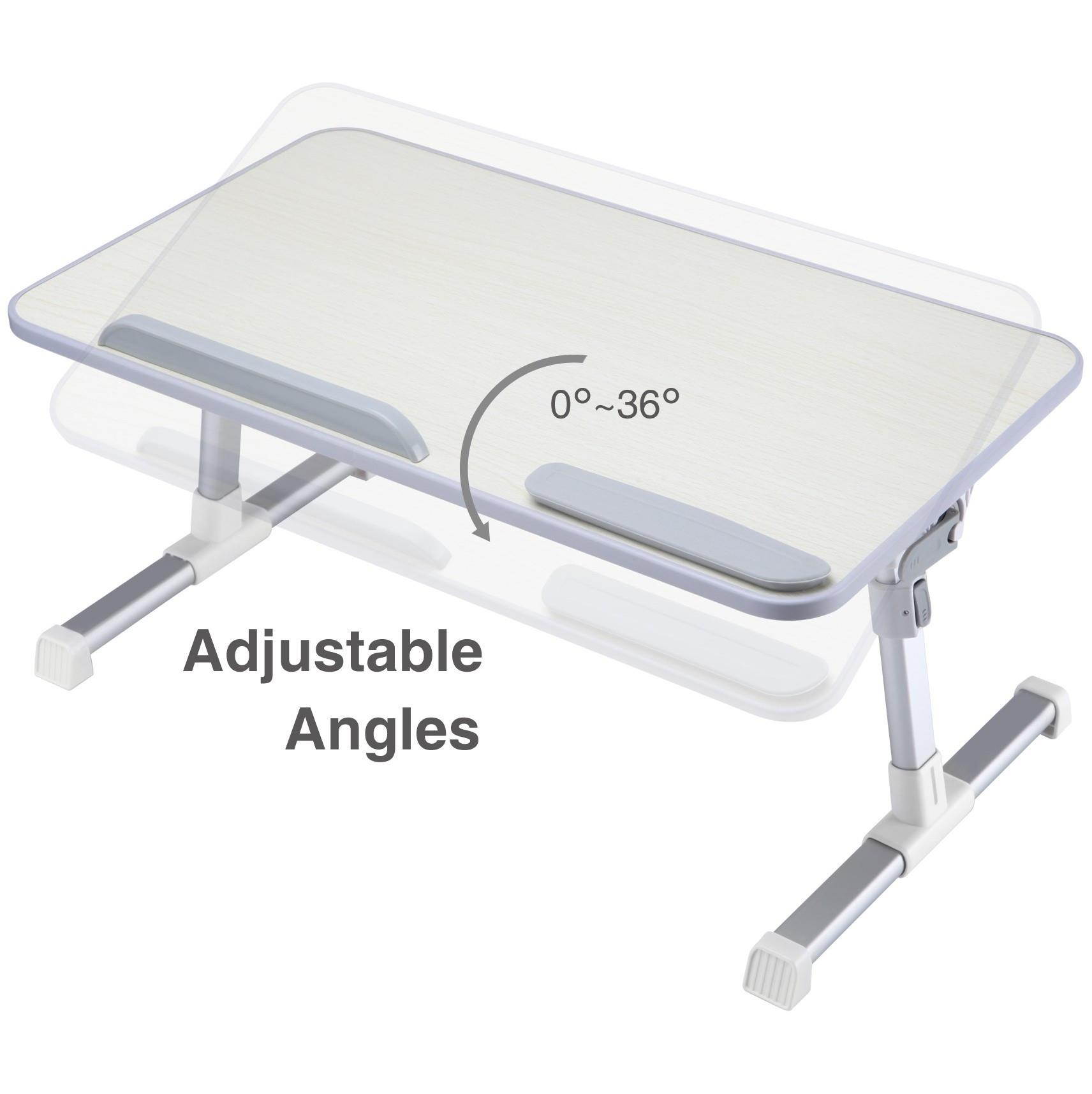 SIIG Adjustable Laptop Bed Desk for MacBook and PC