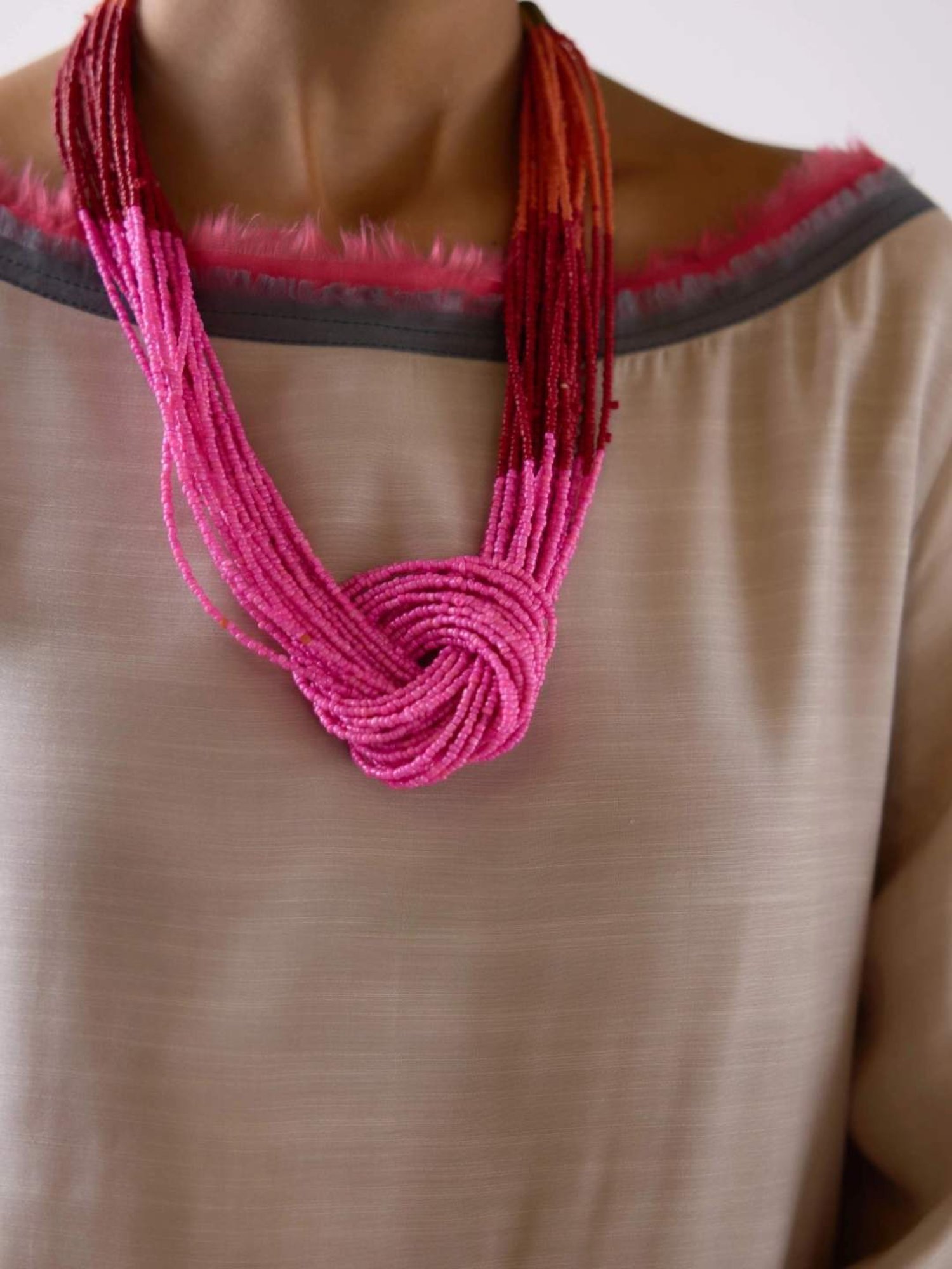 Basanti Kapde aur Koffee Pink Tunic with Pant