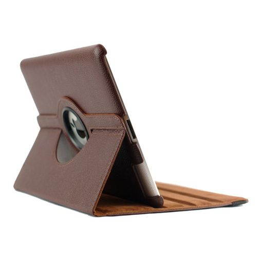 Smart Rotary Leather Case for iPad 2, iPad 3 and iPad 4th Generation - Brown