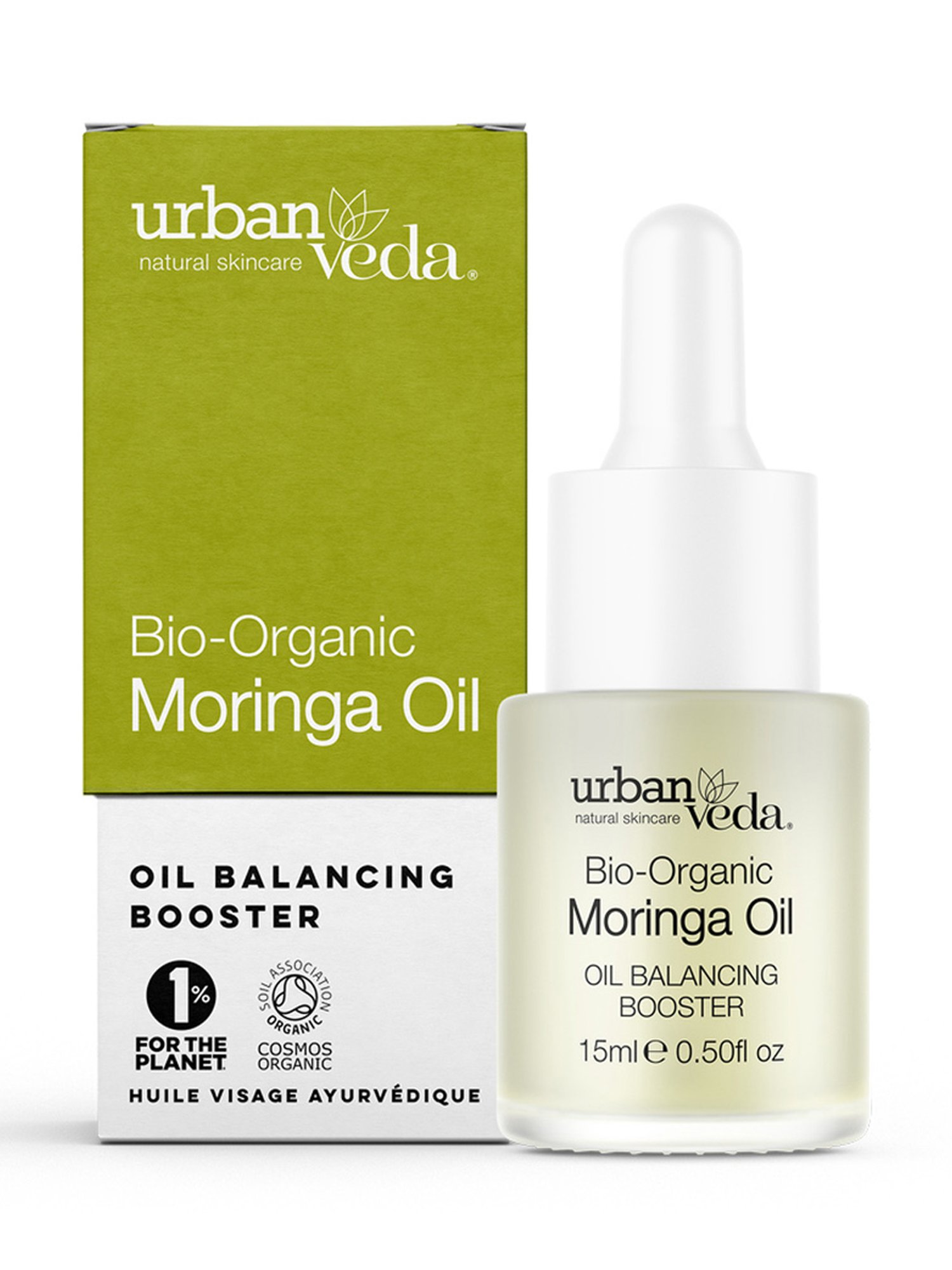 Urban Veda Bio-Organic Moringa Oil-Balancing Booster - 15 ml