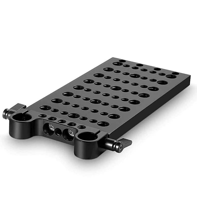 Multi-Purpose Cheese Plate Mounting Plate with Dual Rod Clamp - 1093