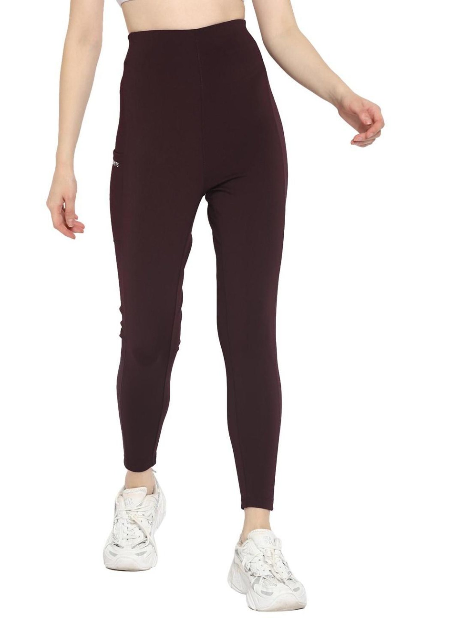 OFF LIMITS Maroon Tights