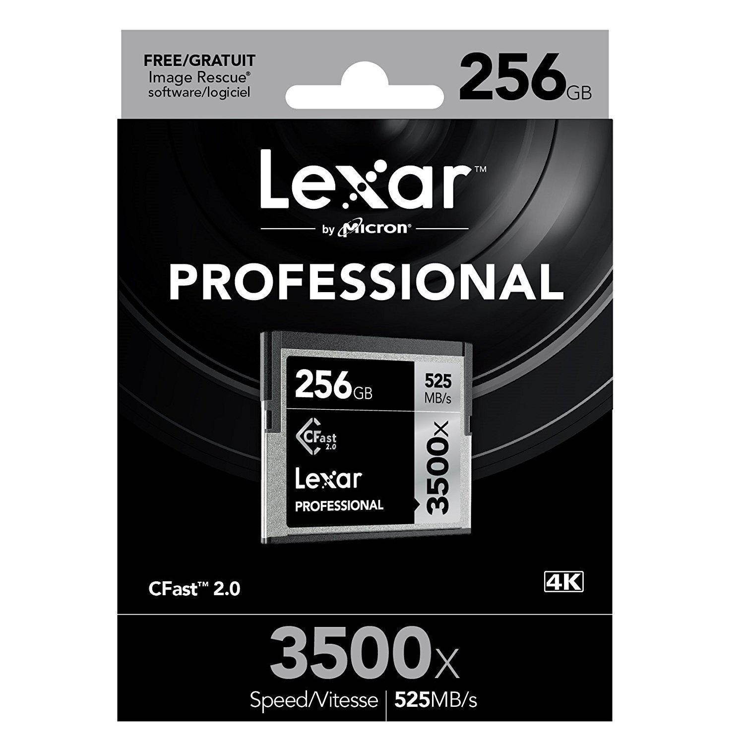 Lexar 64GB Professional 3500x CFast 2.0 Memory Card #LC64GCRBNA3500