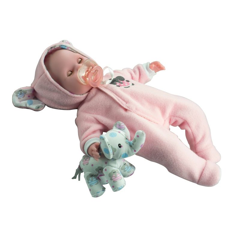 JC Toys Berenguer Boutique 15" Baby Doll - Pink Outfit