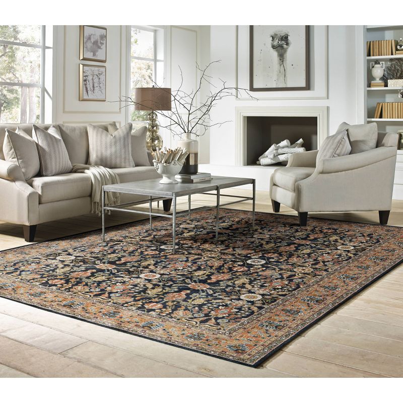 Sapphire Floral Woven Area Rug 8'X11' - Karastan