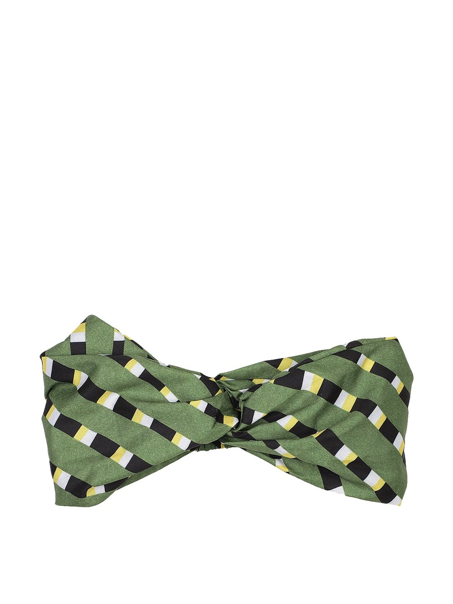 Aditi Wasan Green Printed Head Bands Pack of 2