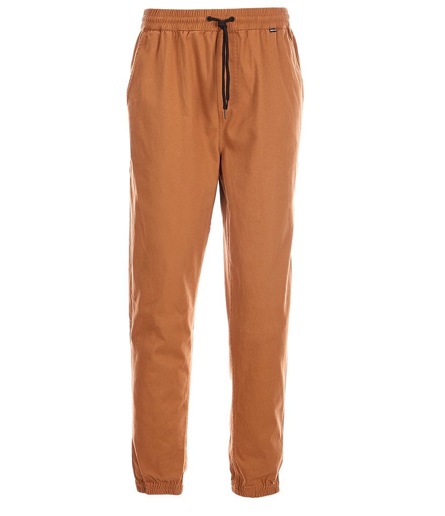 Hurley Drawcord Waist Outsider Icon Straight-Fit Jogger Pants
