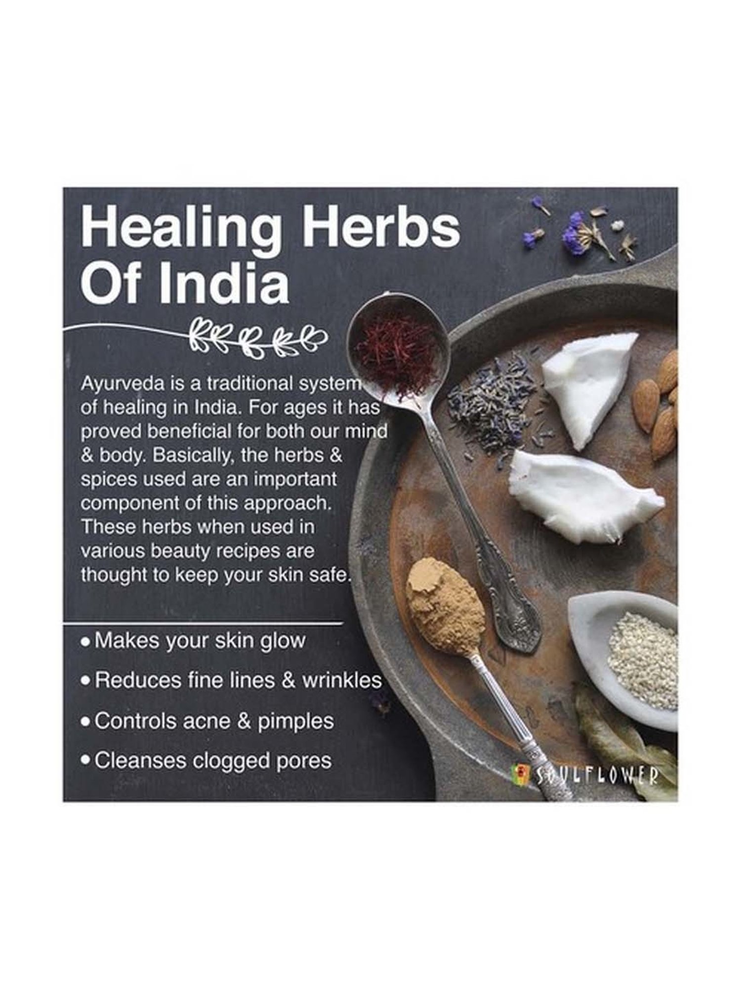 Soulflower Pure & Natural Kumkumadi Night Beauty Elixir - 30 ml