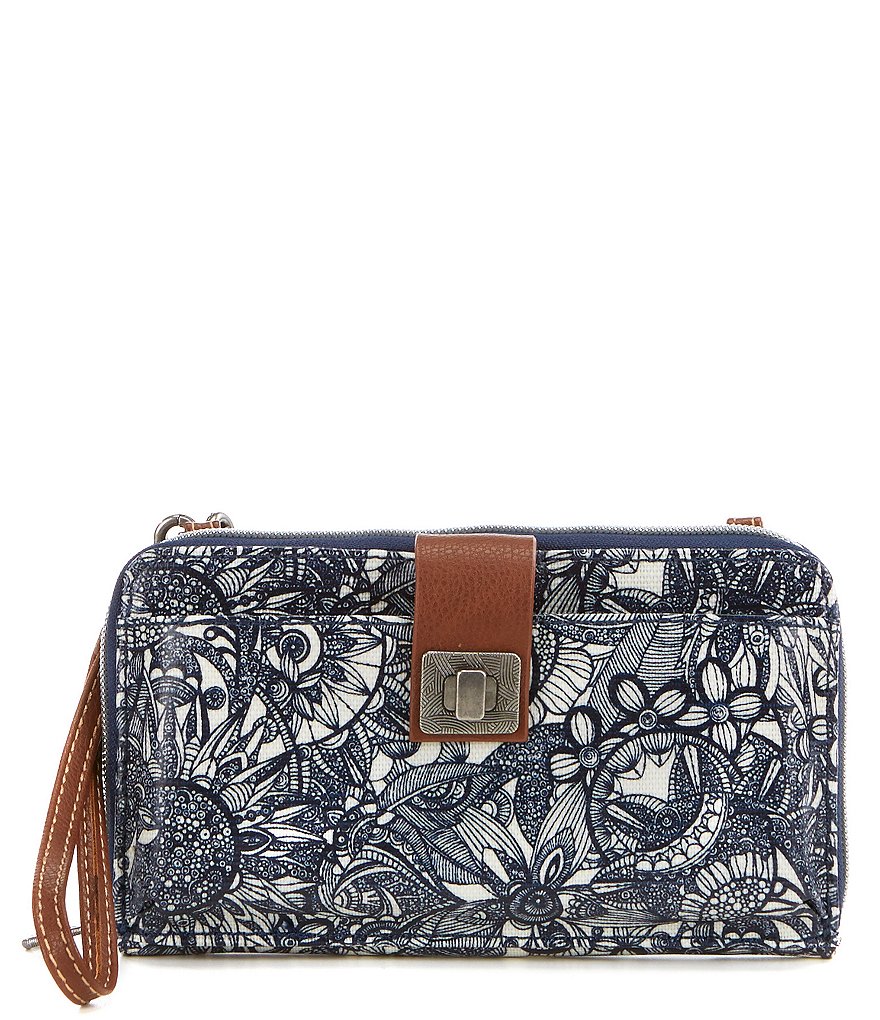 Sakroots Artist Large Smartphone Colorblock Crossbody Bag