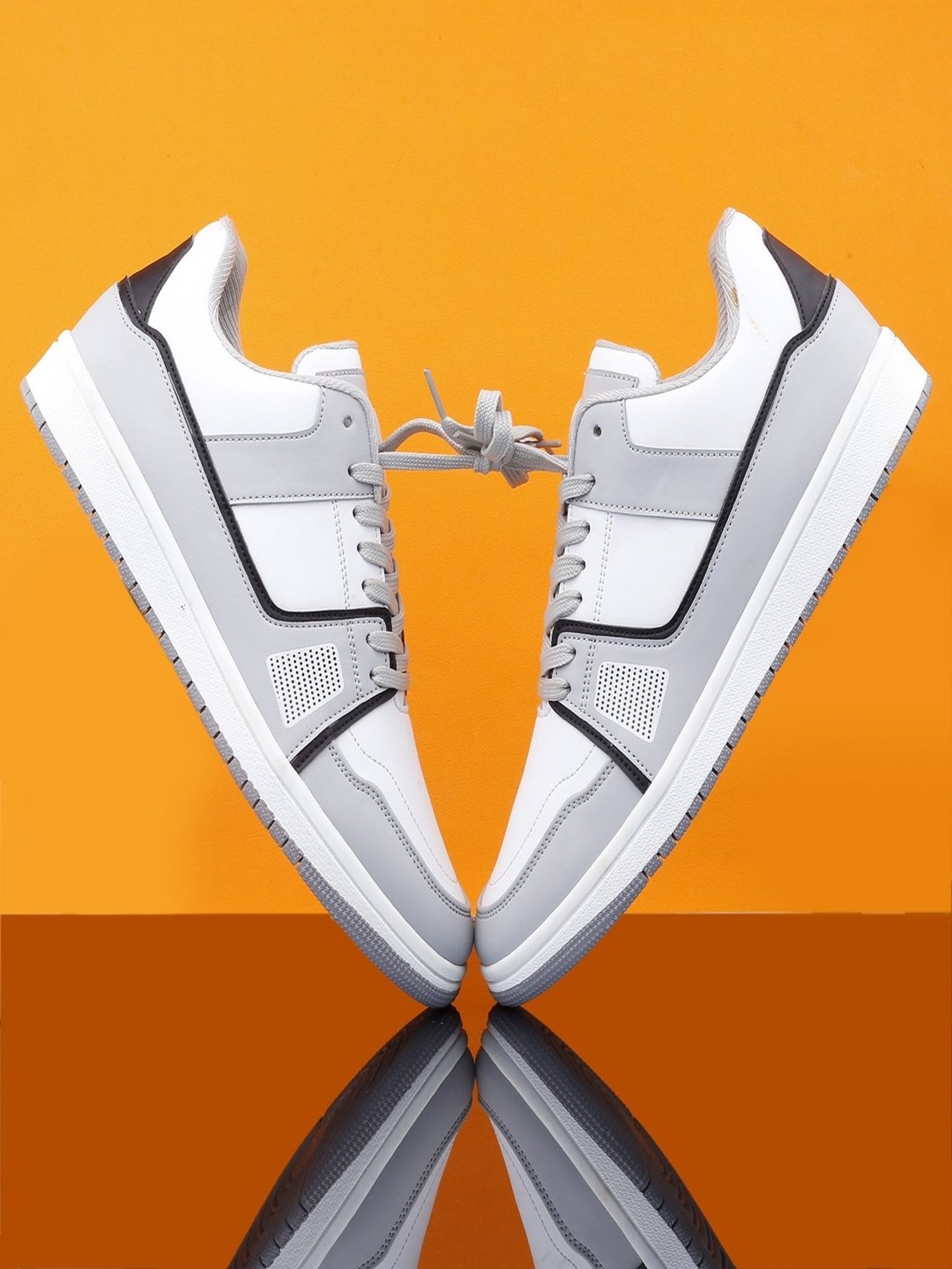 Bacca Bucci Men's BTS Grey Casual Sneakers