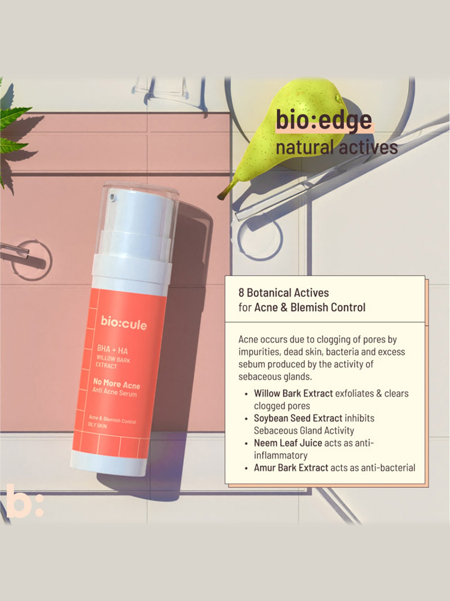 Biocule No More Acne Anti Acne Serum - 30 ml