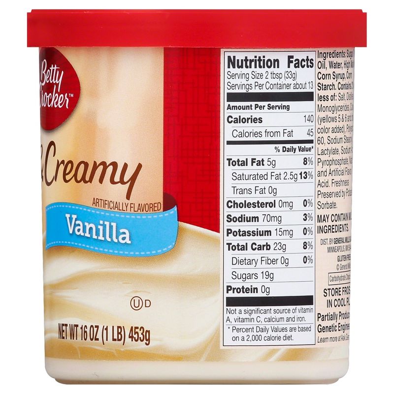 Betty Crocker Rich and Creamy Vanilla Frosting - 16oz