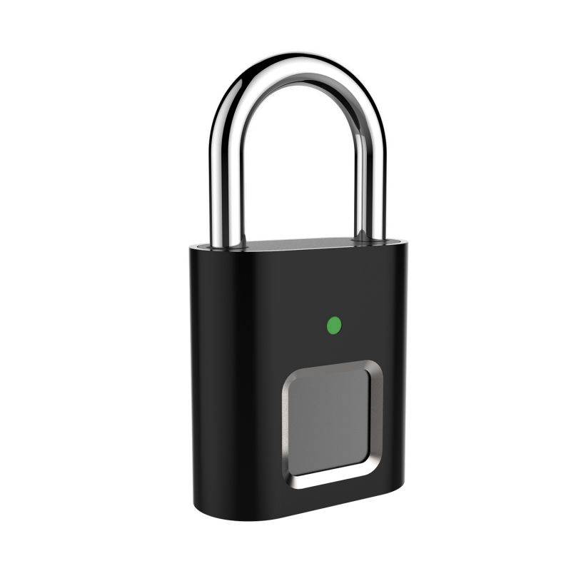 Anytek L34 Smart Fingerprint Lock Security Keyless Padlock For Door Box Bag USB Charging