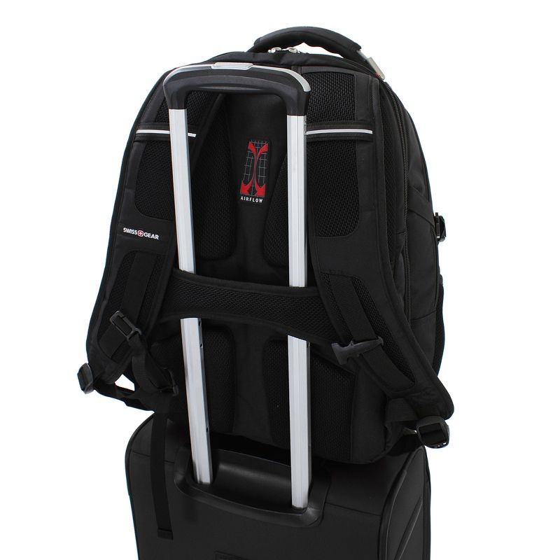 SWISSGEAR 17.5" Scan Smart TSA Laptop Backpack - Black