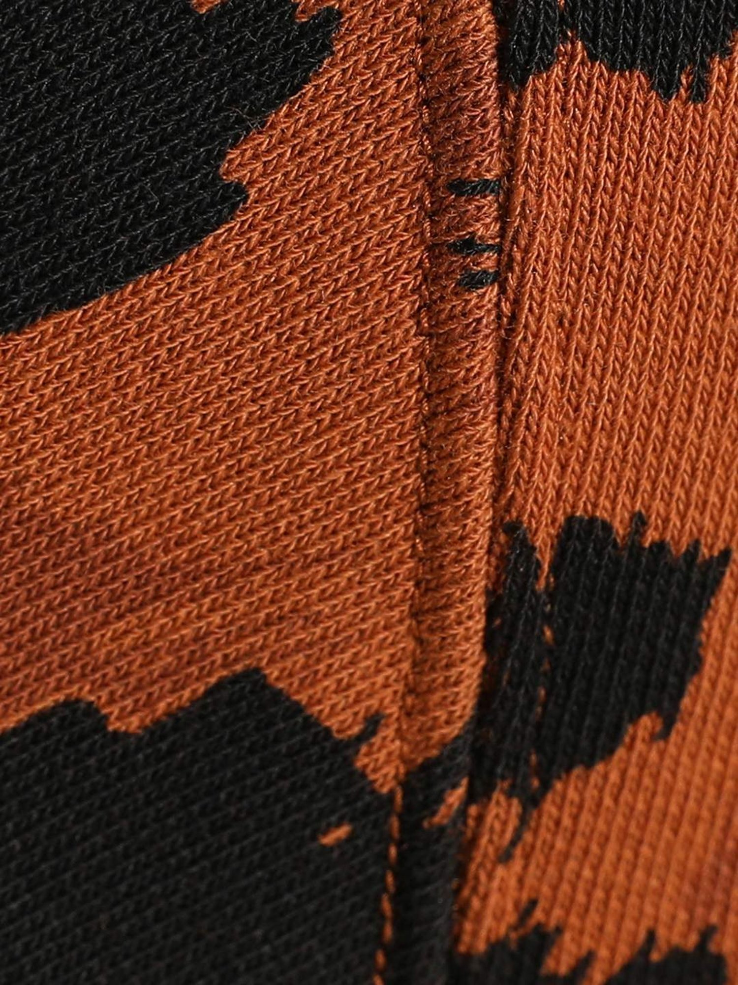 Puma Brown Cotton Printed Cardigan