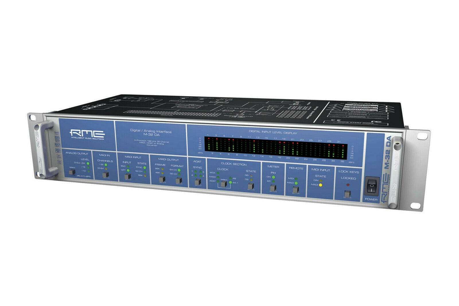 RME M-32 DA 32-Channel High-End Analog to MADI/ADAT Converter | Pro Audio LA