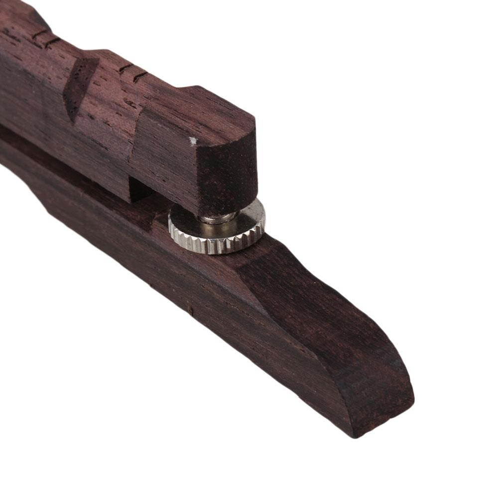 BQLZR 20 Sets Rosewood Compensated Mandolin Guitar Bridge Adjustable Height