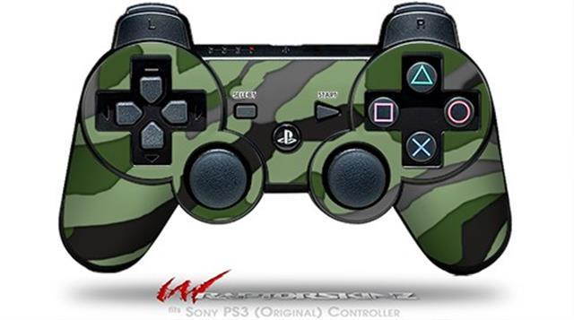 Sony PS3 Controller Decal Style Skin - Camouflage Green (CONTROLLER SOLD SEPARATELY)