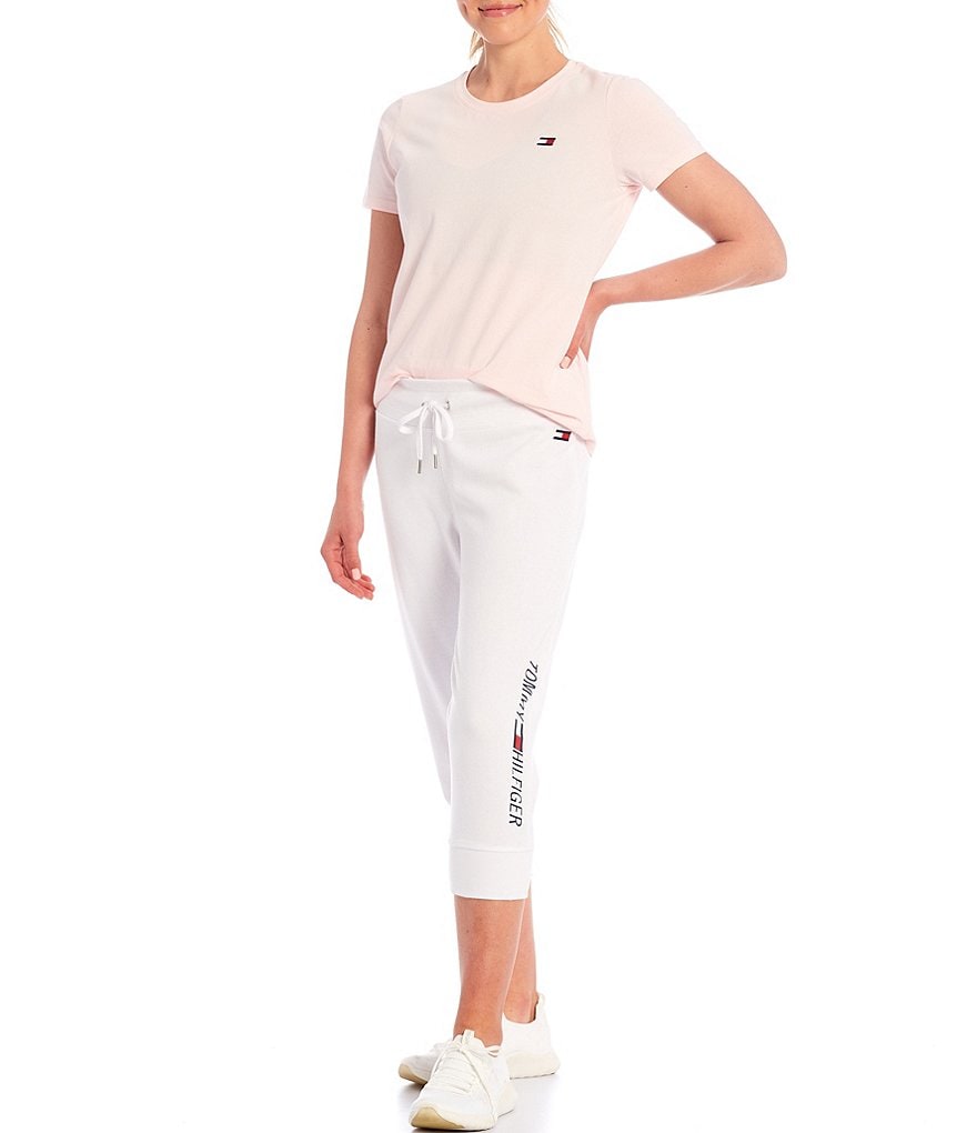 Tommy Hilfiger Sport Crew Neck Short Sleeve Logo Tee