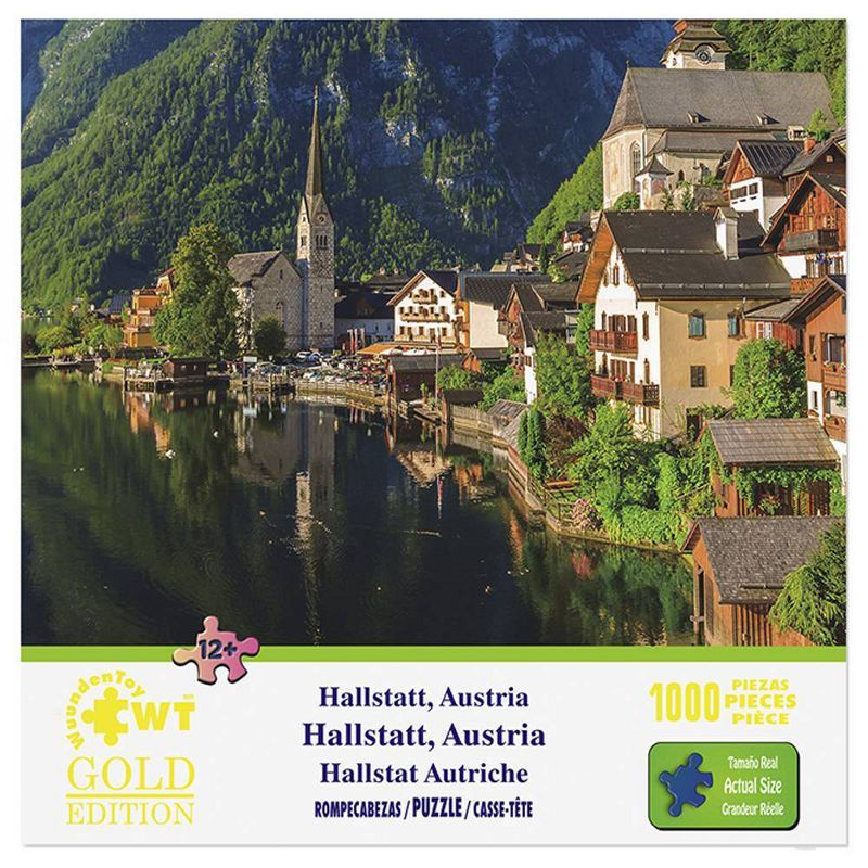 Wuundentoy Gold Edition: Hallstat Germany Jigsaw Puzzle - 1000pc