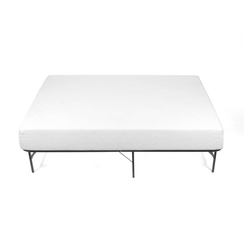 California King Simple Base Bi-Fold Bed Base Black - PragmaBed