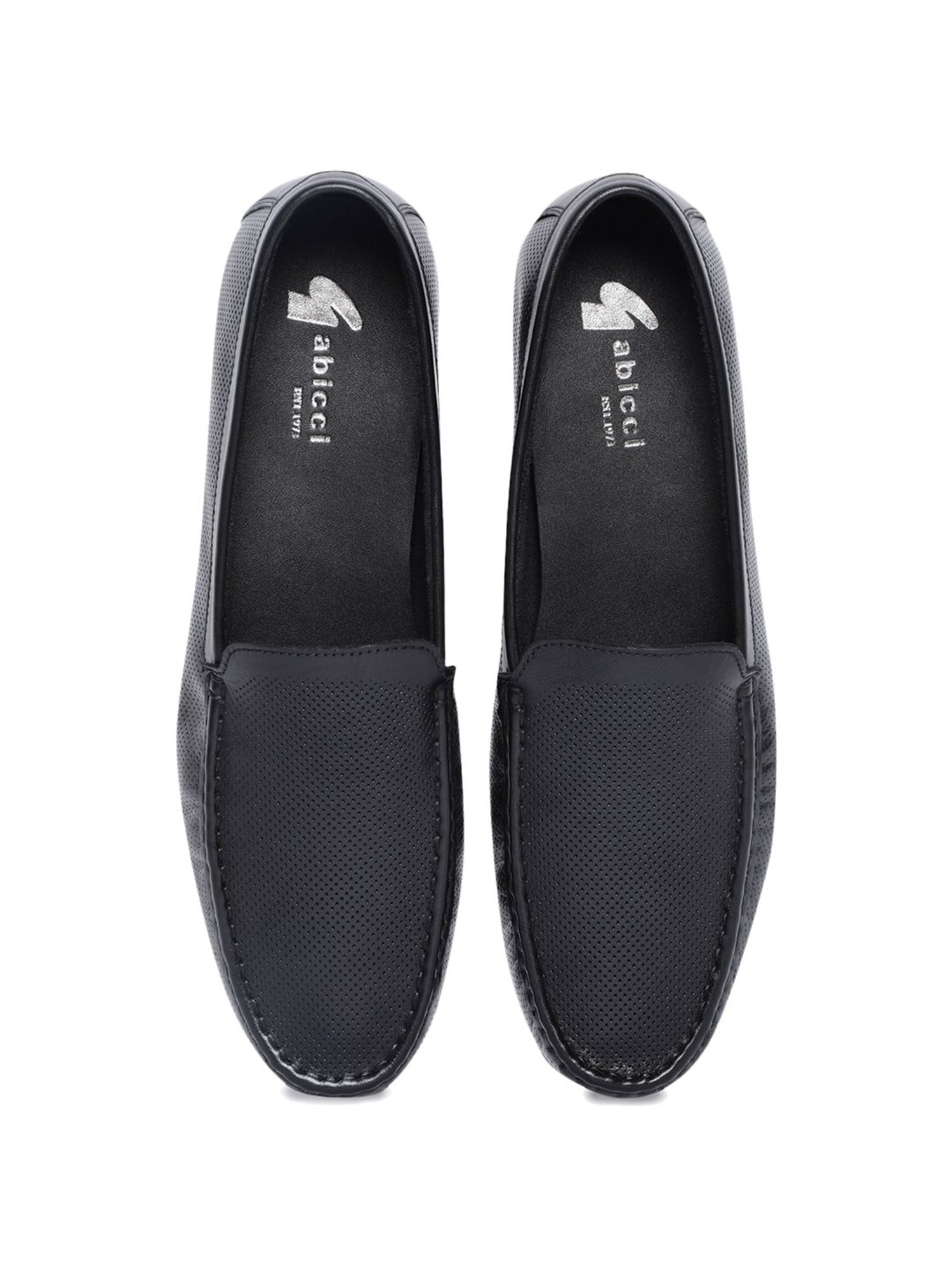 Gabicci Men's Enzo Black Formal Loafers