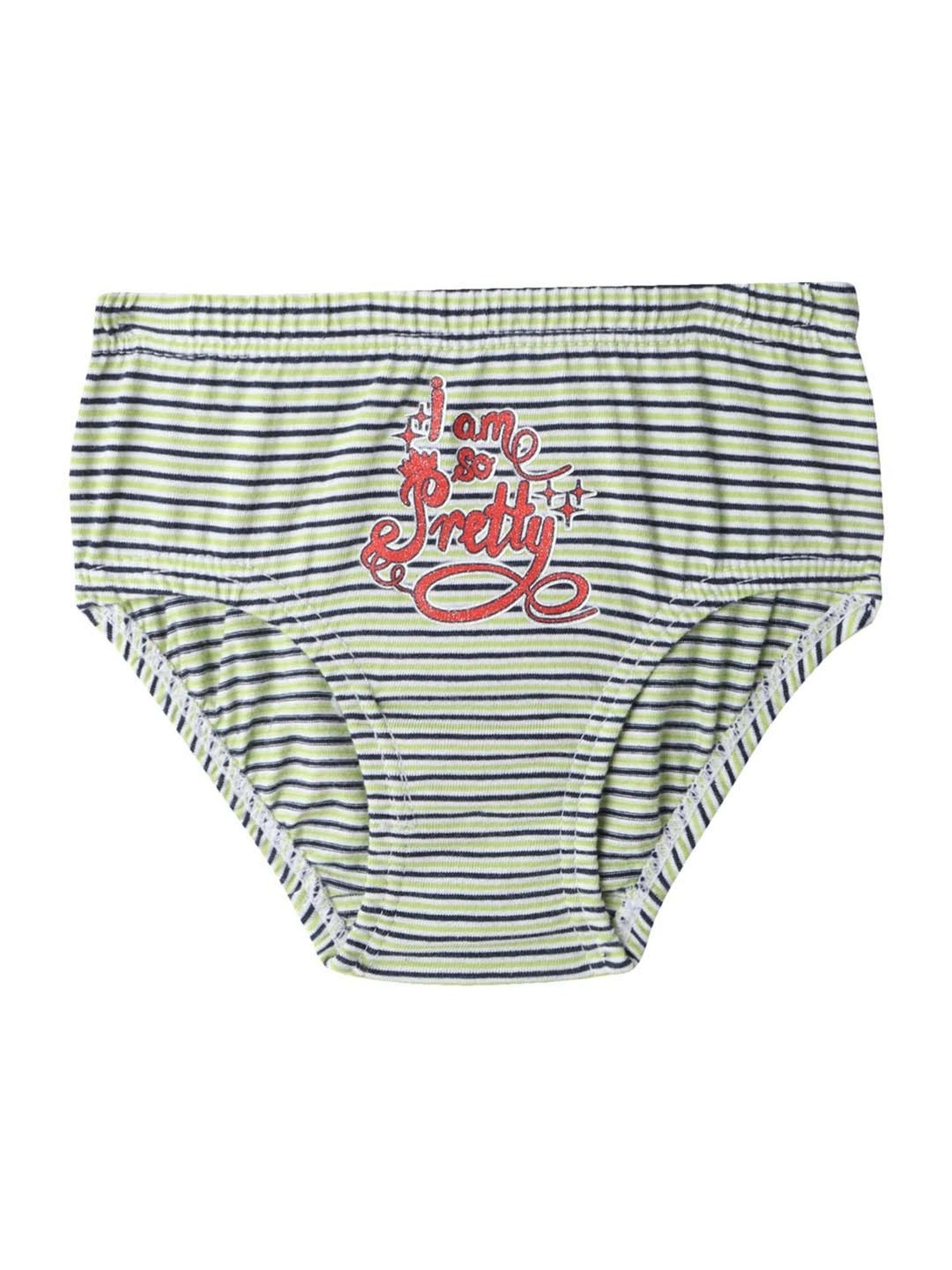 D'chica Kids Multicolor Cotton Printed Panties - Pack of 6