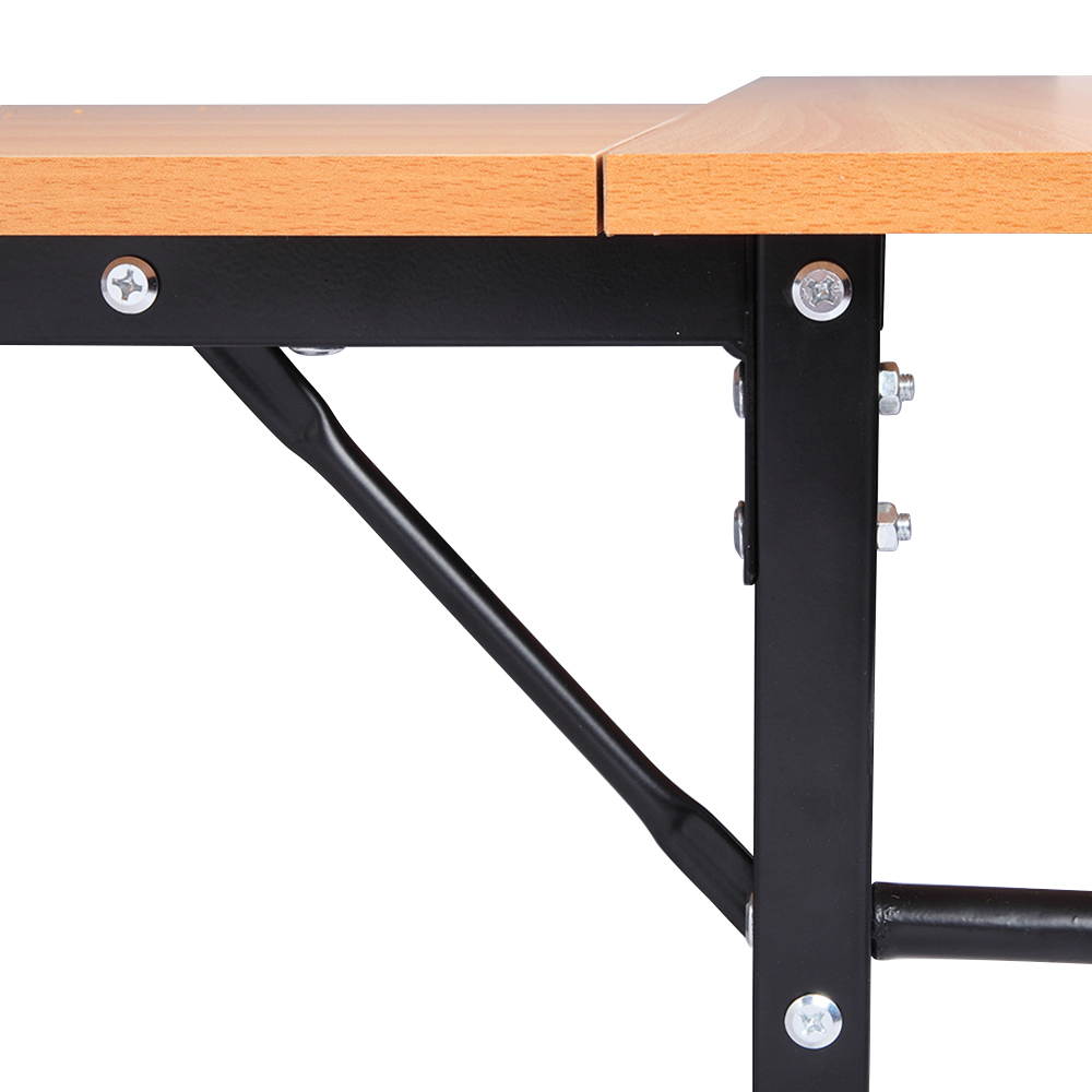 L-Shaped Corner Desk Gaming Desk Home Office Desk Computer Desk Study Workstation Furniture PC Table Writing Table with 2 Open Storage Bookshelves No Tool Assemble Required Black