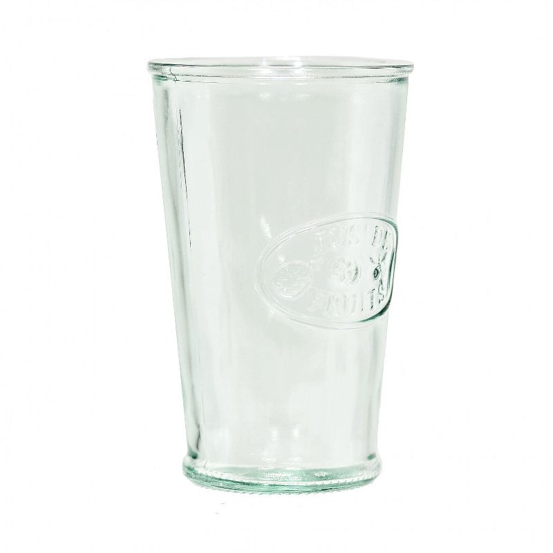 Amici Home Italian Recycled Green Juice Glass, 11oz, Set of 6