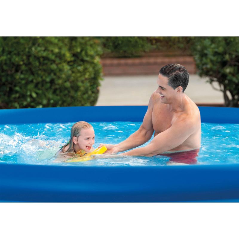 Intex 15' x 33" Easy Set Above Ground Swimming Pool, Filter Pump & Cover Tarp